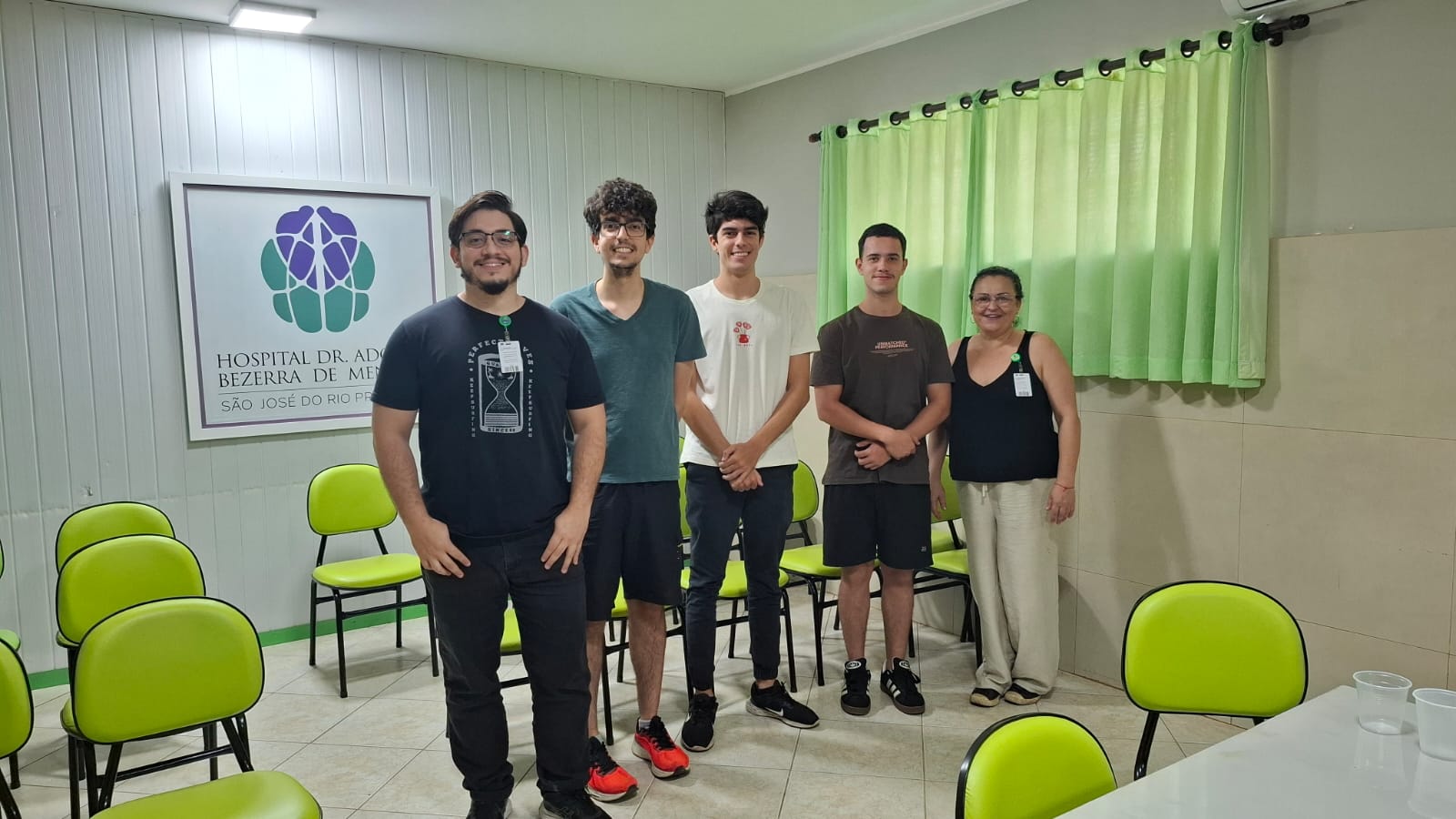 Foto 1 da notícia de título: Reunião sobre o módulo do faturamento do HABM, no portal do Grupo de Banco de Dados (GBD) - UNESP/IBILCE - São José do Rio Preto