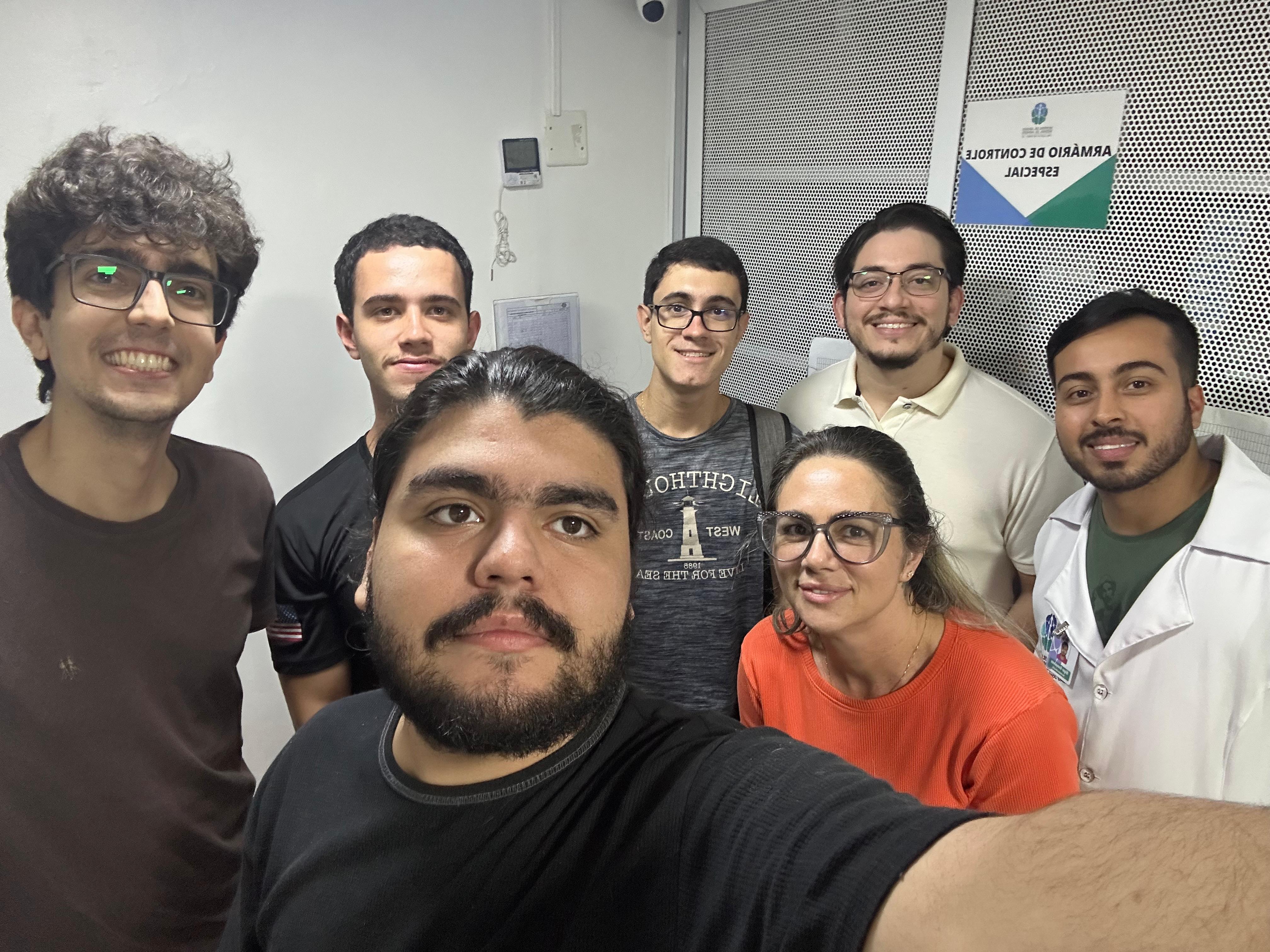 Foto 1 da notícia de título: Reunião do inventário da farmácia no HABM, no portal do Grupo de Banco de Dados (GBD) - UNESP/IBILCE - São José do Rio Preto